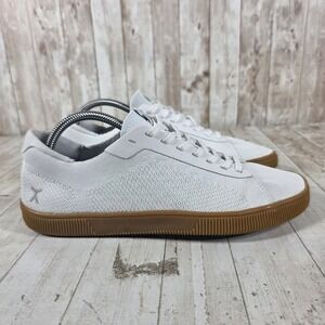 Flux Footwear Adapt Low White Gum Minimalist Barefoot Mens 9 Womens 10 Sneakers
